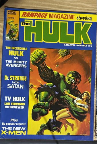 1970s marvel rampage - marvel, uk
