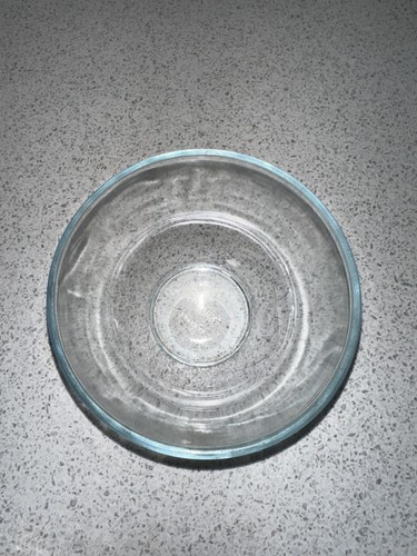Vintage pyrex clear - glass, bowl