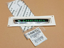 Jeep Renegade DIESEL Nameplate Rear Black Silver Green 52055391 2015-on 52055391