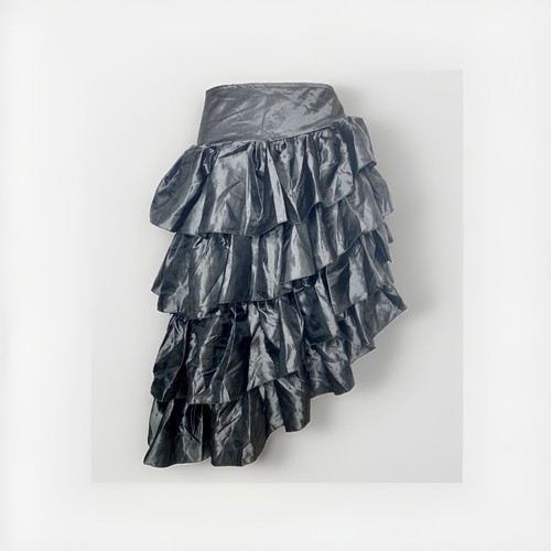 New black satin rah - satin, rah-