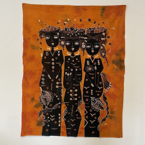 Batik painting artwork - painting,