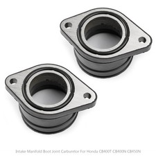 2x Carburetor Intake Manifold
