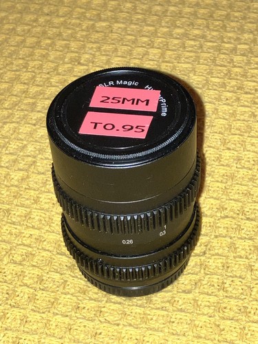 Slr magic 25mm hyperprime - ,