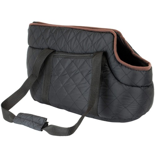 Quilted pet carrier bag - pet, small