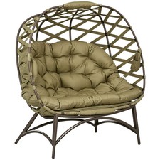 Outsunny 2 Seater Egg Chair