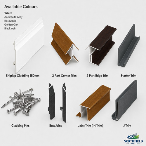External pvc shiplap - pvc,