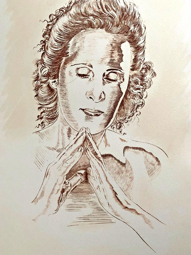 Salvador dali pencil signed - dali,