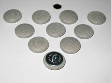 MID  GREY UPHOLSTERY BUTTONS - 23mm & 19MM  - CRAFT- CAMPERVAN MOTOR HOME B146