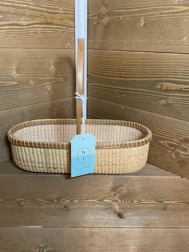 Nantucket cracker basket with - basket,