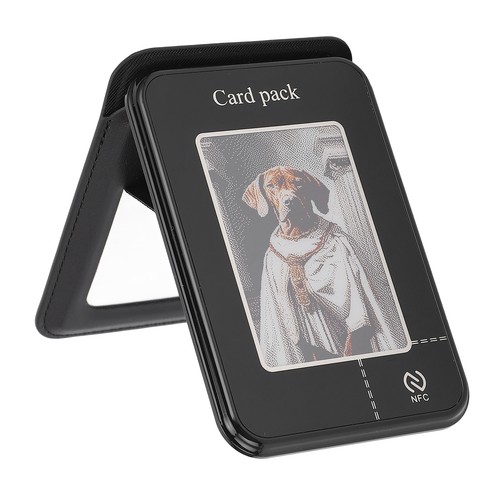 Magnetic wallet stand - wallet,
