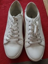 Ladies Tu Size Uk 5 White Trainers