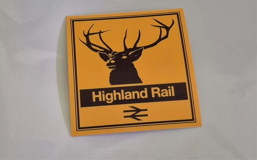Sticker highland rail stag - .,