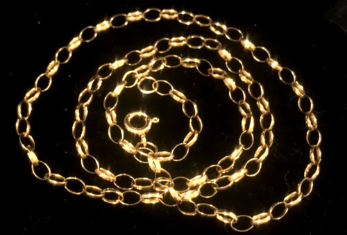 Vintage belcher chain - 18",