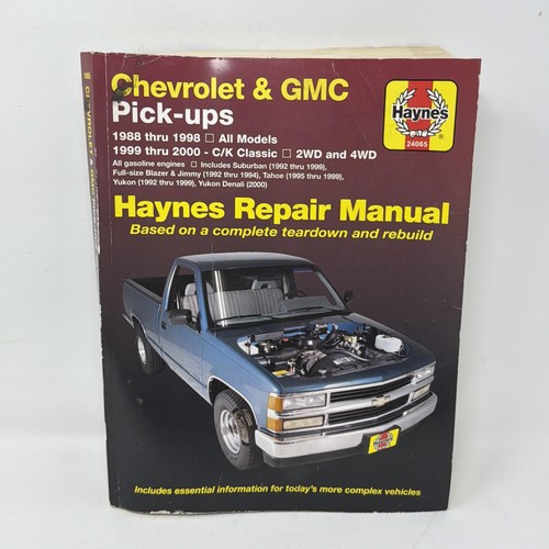 Repair manual base - manual-base, gmc