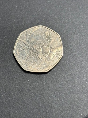 Rare 50p coin - coin, team
