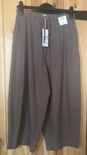 Grey crinkle elasticated - grey,