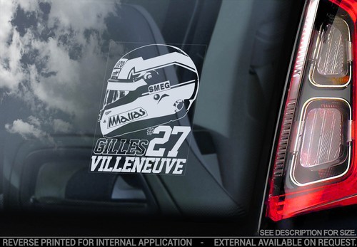 Gilles villeneuve car window - gilles,
