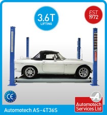 Short post car lift - short, /