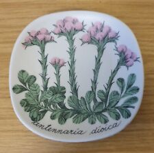 ARABIA FINLAND VINTAGE PIN DISH Bowl WALL PLAQUE ESTERI TOMULA Botanical