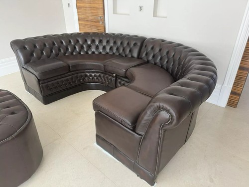 Chesterfield sofa brown - chesterfield, in