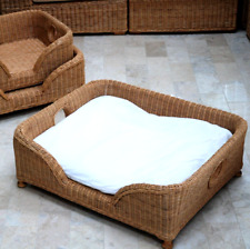 Extra large wicker dog bed