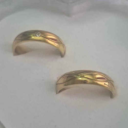 14k yellow gold plated - gold,
