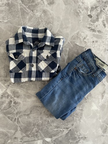 Kids boys square shirt set - kids,