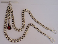 Antique solid silver double