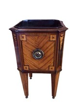 Antique George III Satinwood Inlaid Freestanding Champagne/Wine Cooler/planter