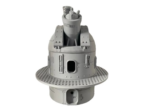 Sci observatory telescope - sci-fi,