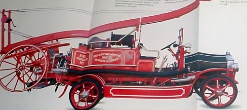 Dennis type fire - fire, truck