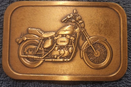 Harley davidson stamped brass - davidson,
