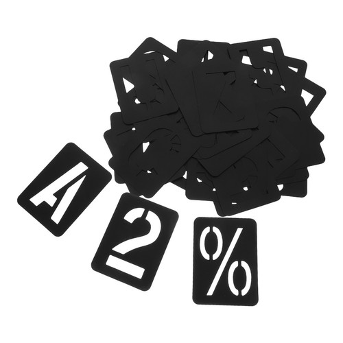 Pcs graffiti stencils wood - 42,