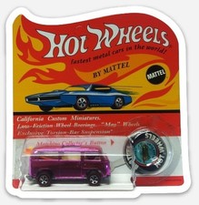 Hot Wheels 1969 VW Pink Beach