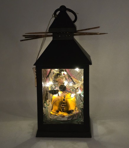 Original ooak light lantern - original,