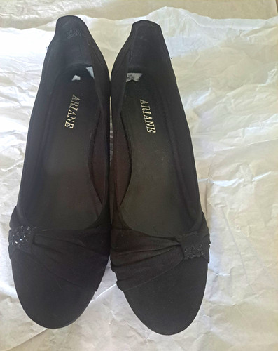 Ariane women black leather - black,