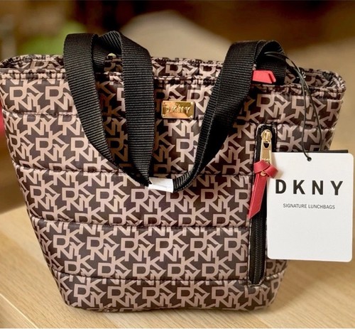 Dkny signature lunchbag dark - signature,