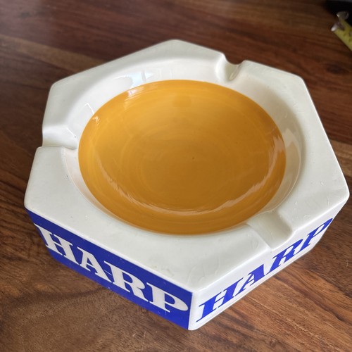 Vintage harp beer - vintage, ashtray