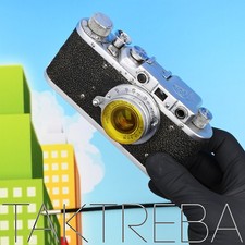 FED-1 (G) Early Leica Copy Camera #676964 + Collapsible FED 50mm f3.5 Lens. 1955