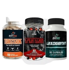 Laxogenin epicatechin Turkesterone superstack  BEASTMODE labs Anabolic epi gym