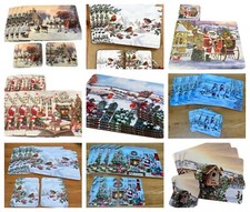 Santa Robin Snowman Reindeer