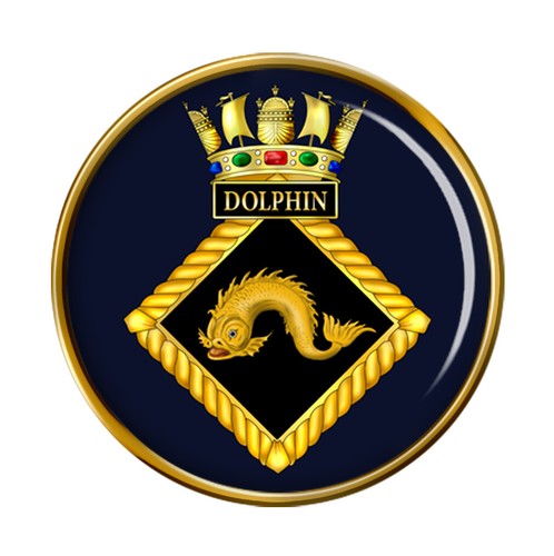 Hms dolphin pin - pin, royal