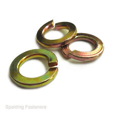 Zinc Yellow Metric Rectangular Spring Washers M5 � M16
