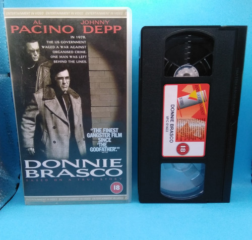 Vhs donnie brasco - donnie, pal
