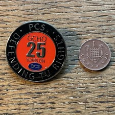Large GCHQ Anniversary PCS Trade Union Enamel Badge