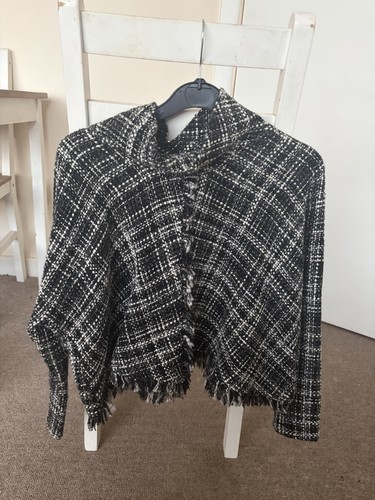 Zara women poncho - poncho, shawl