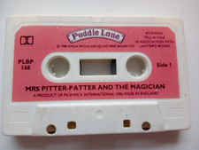 Sheila McCullagh PUDDLE LANE  Mrs Pitter Patter  audiobook cassette  (Ladybird )