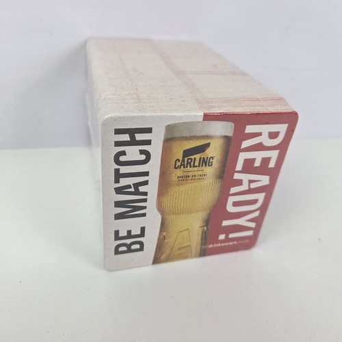 Carling beer mats 100 - carling,