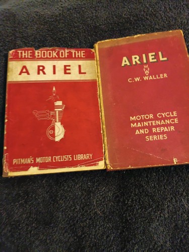 Vintage motor cycle books - ,