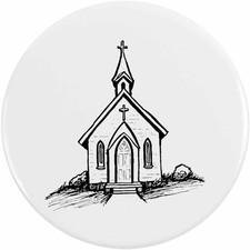 'Small Chapel' Button Pin